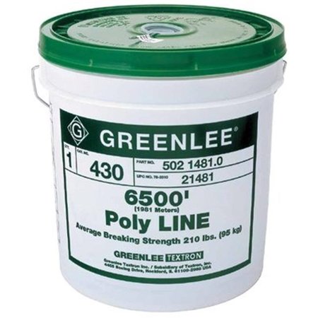 Greenlee Greenlee 332-430 Poly Line 6500' 332-430